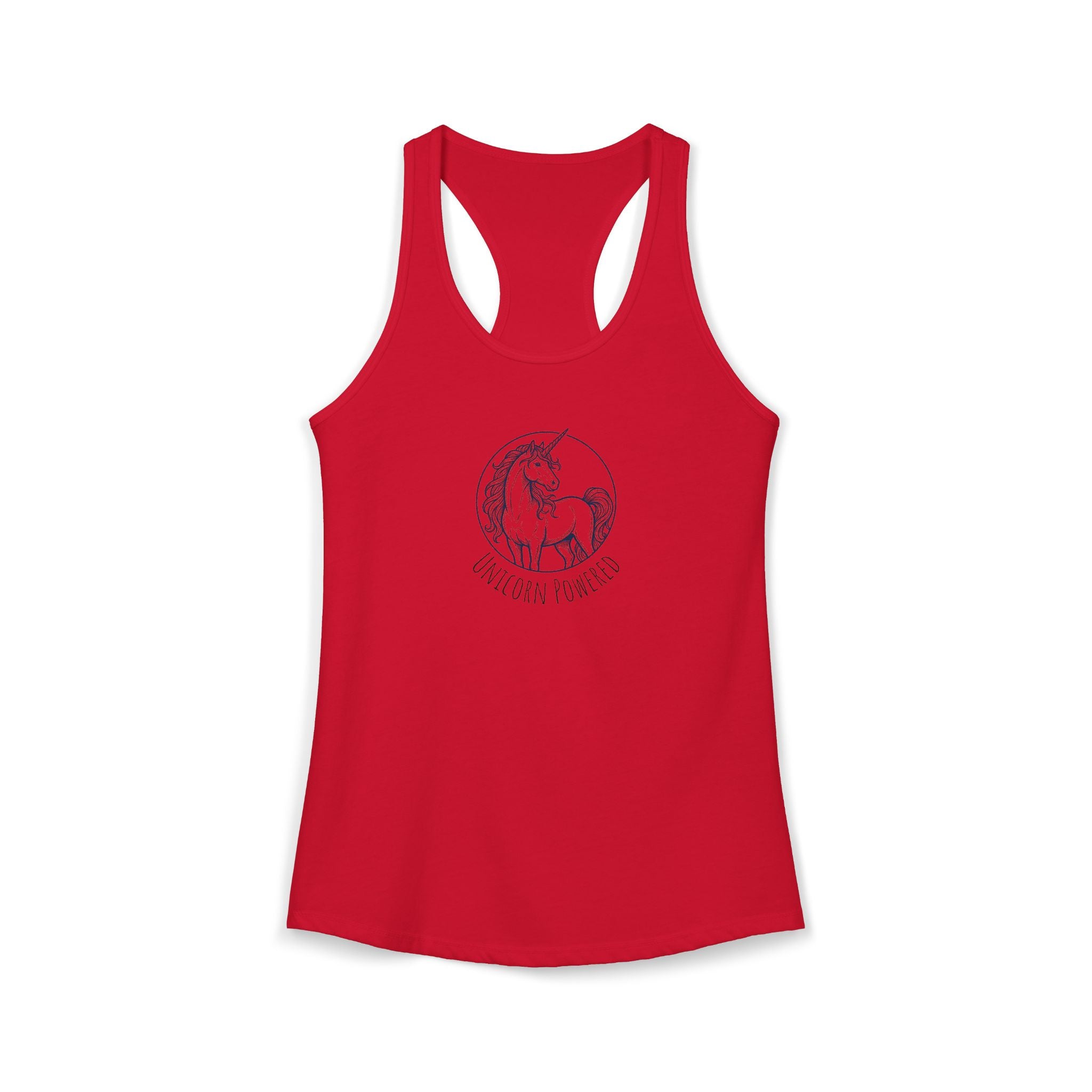 UNICORN POWERED, Women's, Racerback Tank