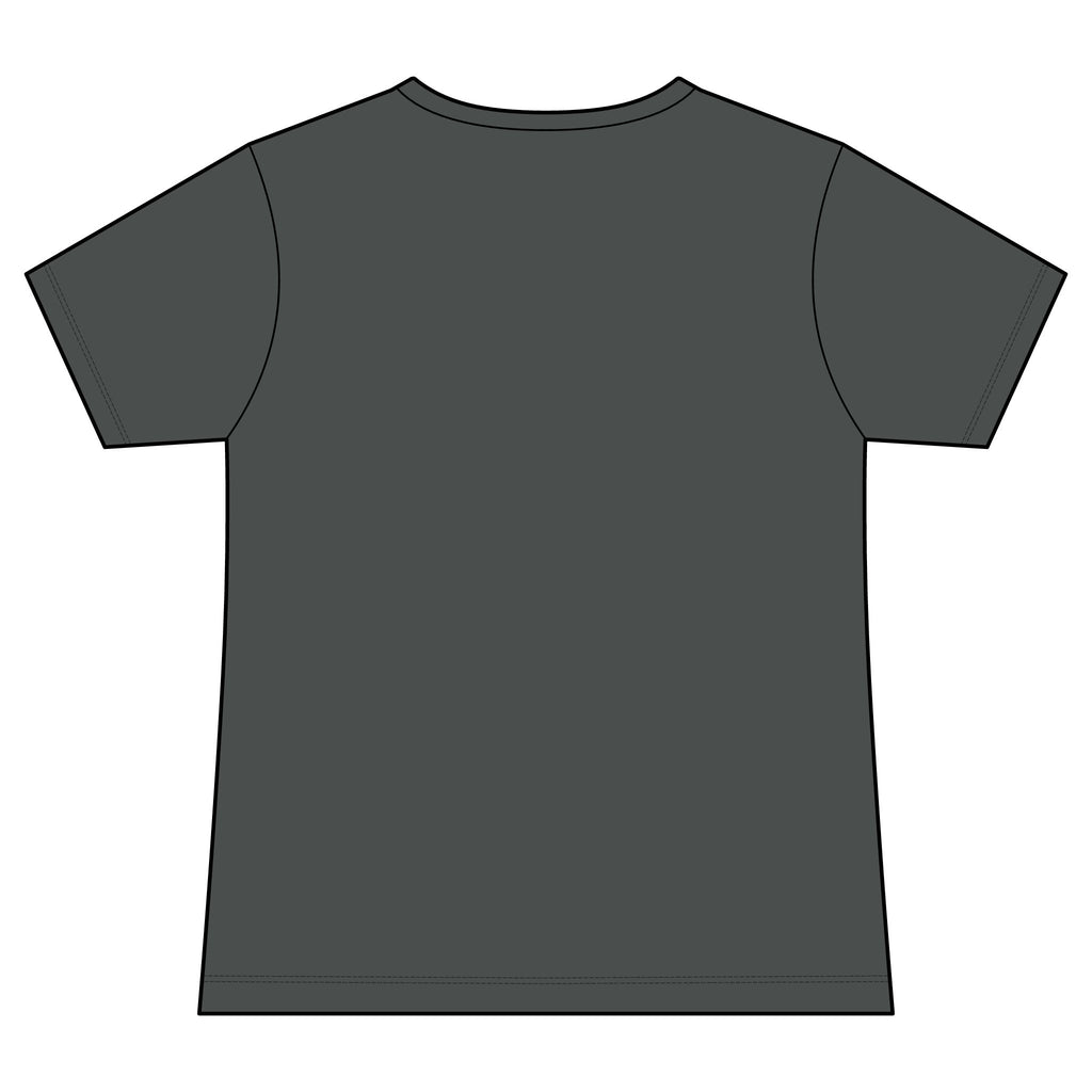 Unicorn Powered V-Neck Tee — Women's Fantasy Graphic Shirt