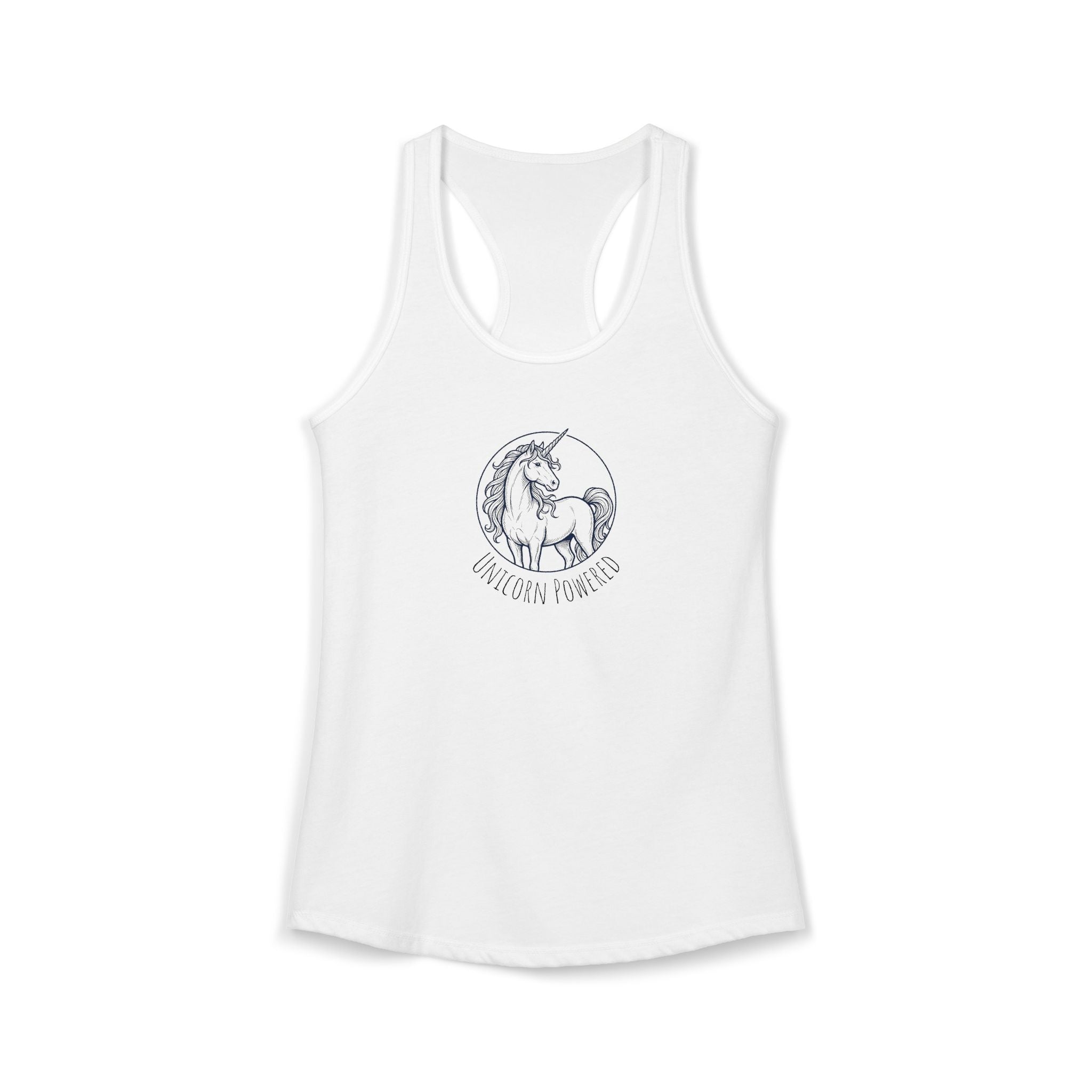 UNICORN POWERED, Women's, Racerback Tank