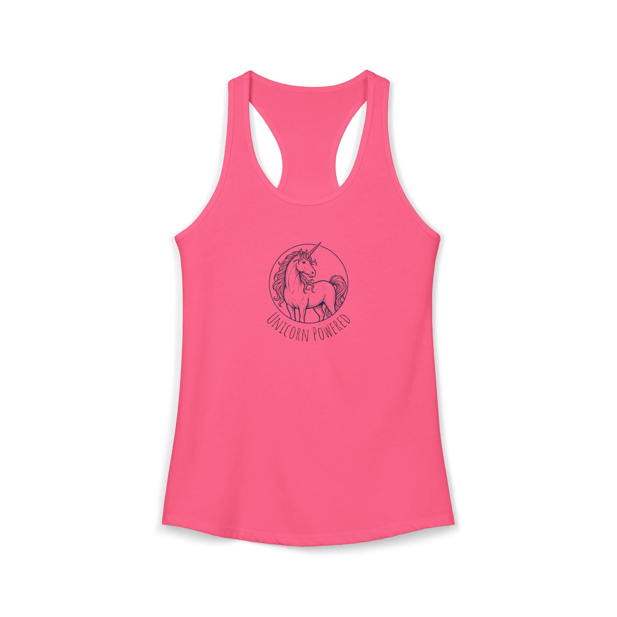 UNICORN POWERED, Women's, Racerback Tank